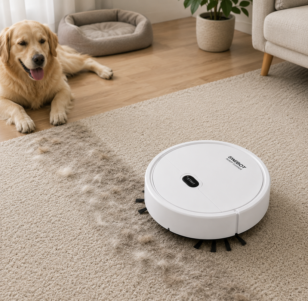SmartClean 360° - ASPIRADORA ROBOT INTELIGENTE